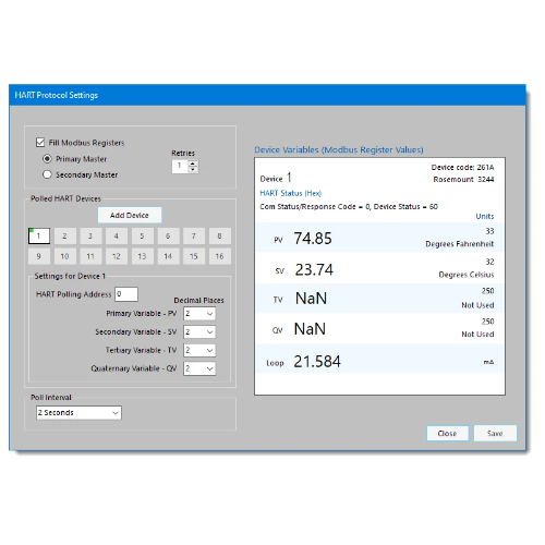 HM Configuration Software App