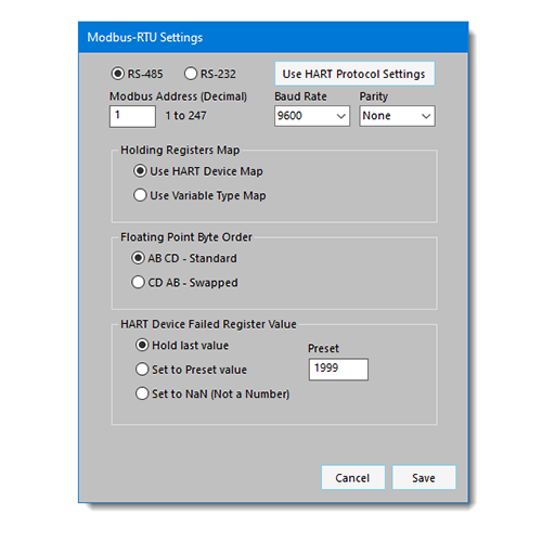 HM Configuration Software App